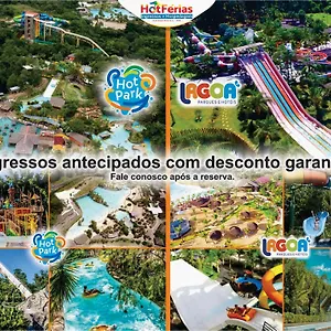 Apart-hotel Golden Dolphin Grandhotel - Com Roupas De Cama E Banho - Piscinas 24h, Prox Ao Water Park, Prive, Boulevard, Riviera - Hotferias